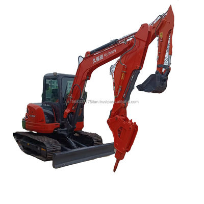 Φθηνό μεταχειρισμένο σκάφος KUBOTA KX163 με αρχικό υδραυλικό κύλινδρο και χαρακτηριστικά