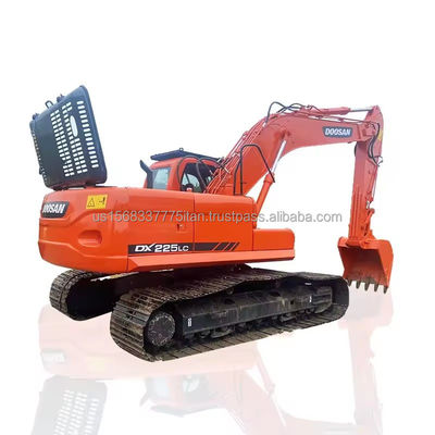 Καλή αποδοτικότητα DOOSAN DH225 Εκσκαφέας με χωρητικότητα κουβά 1,2M3 και χαμηλές ώρες εργασίας