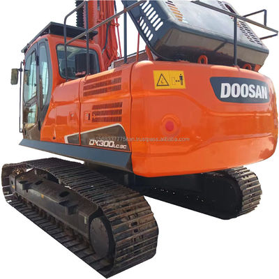 Χρησιμοποιούμενη εκσκαφέας Doosan DX300 30Ton με χωρητικότητα κουβάς 1,5M3 σε τέλεια απόδοση