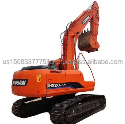 Αρχικός υδραυλικός κύλινδρος Doosan DH220 με μεγάλο και πολυλειτουργικό χρησιμοποιημένο εξορυκτήρα