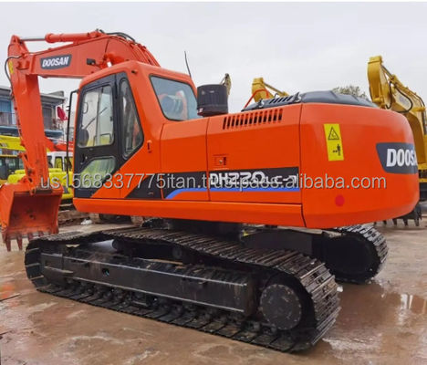 Αρχικός υδραυλικός κύλινδρος Doosan DH220 με μεγάλο και πολυλειτουργικό χρησιμοποιημένο εξορυκτήρα