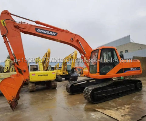 Αρχικός υδραυλικός κύλινδρος Doosan DH220 με μεγάλο και πολυλειτουργικό χρησιμοποιημένο εξορυκτήρα