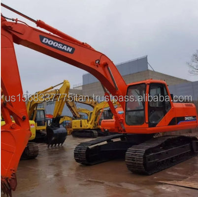Αρχικός υδραυλικός κύλινδρος Doosan DH220 με μεγάλο και πολυλειτουργικό χρησιμοποιημένο εξορυκτήρα