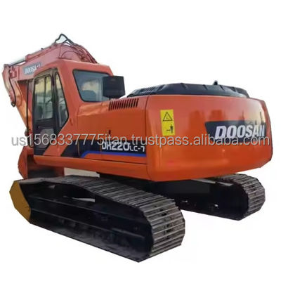 DOOSAN DH220LC-7 Εκσκαφέας 98kw Μηχανή Crawler Εκσκαφέας για ταχεία αποστολή και πώληση