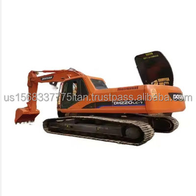 20 τόνων Doosan DH220 Crawler Excavator με χωρητικότητα κουβάς 0,5m3 και ενεργά χαρακτηριστικά