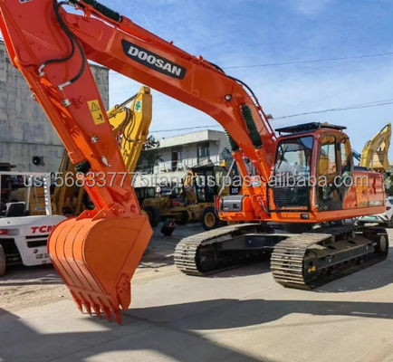 Εξαγόμενος εξορυκτής Doosan DX225 DH225 με χαμηλό ωράριο εργασίας και υψηλό βάρος λειτουργίας