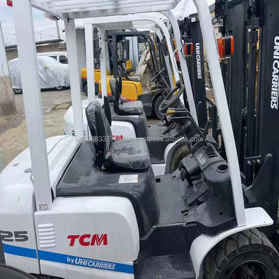 Χρησιμοποιημένο ανελκυστήρα TCM 25 Μεγάλη απόδοση πλάτος πιρούνι 4,5 μήκος πιρούνι 1000MM Μηχανή