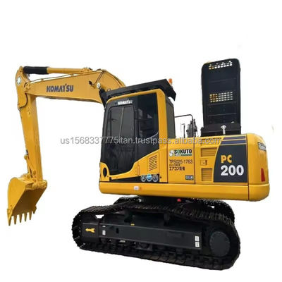 20000 KG βάρος μηχανής πρωτότυπη Ιαπωνία Komatsu PC200 Υδραυλική Excavator Crawler