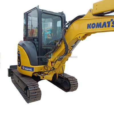 Χρησιμοποιούμενη Μίνι Εκσκαφέας Komatsu PC30MR 3 τόνων με αρχική υδραυλική βαλβίδα στην καλύτερη περίπτωση