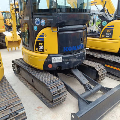 Δεύτερο χέρι Komatsu PC30MR 3 τόνων Mini Excavator Χρησιμοποιούμενο υδραυλικό Excavator Crawler