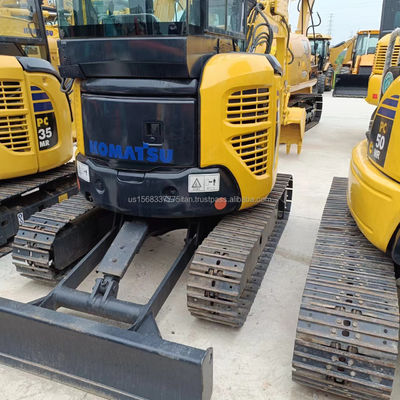 Μίνι εξορυκτής 3 τόνων Komatsu PC30MR που χρησιμοποιείται με αρχική υδραυλική βαλβίδα και κύλινδρο