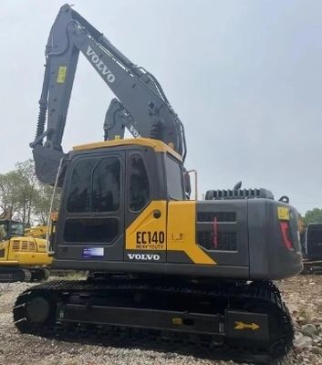 Χρησιμοποιούμενος εξορυκτής Volvo EC140 Crawler Μεγάλη απόδοση και βάρος λειτουργίας 14 τόνων