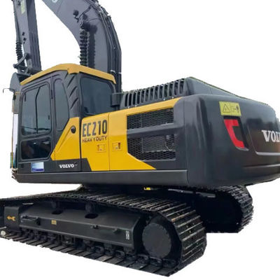 Βόλβο EC210 Χρησιμοποιούμενος εξορυκτής 21ton λειτουργικό βάρος 119kw για δημοφιλή πώληση