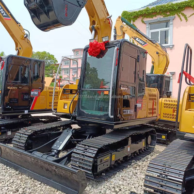 36 kw SANY Sy95c Εκσκαφέας με χωρητικότητα κουβάς 0,38M3 και ISUZU Kawasaki υδραυλική αντλία