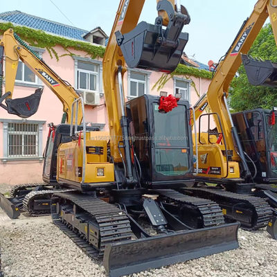 36 kw SANY Sy95c Εκσκαφέας με χωρητικότητα κουβάς 0,38M3 και ISUZU Kawasaki υδραυλική αντλία