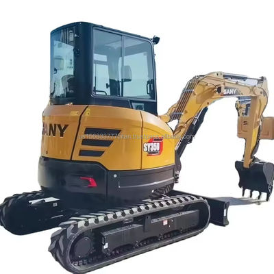 20.4kw ισχύς Sany SY35U Excavator σε εξαιρετική κατάσταση με αρχική υδραυλική αντλία