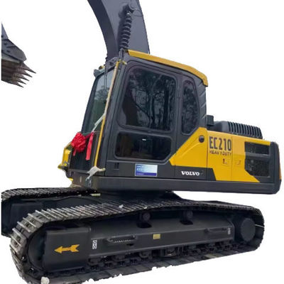 21000 KG 119 kw Μικρή κατανάλωση καυσίμου 21 τόνος Χρησιμοποιούμενος εξορυκτής στην Hefei Volvo EC210 EC480