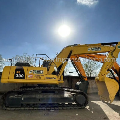 Εκσκαφέας 30 τόνων Komatsu PC300-7 PC300-8 Χρησιμοποιούμενος εκσκαφέας με αρχική υδραυλική βαλβίδα