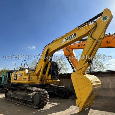 Εκσκαφέας 30 τόνων Komatsu PC300-7 PC300-8 Χρησιμοποιούμενος εκσκαφέας με αρχική υδραυλική βαλβίδα