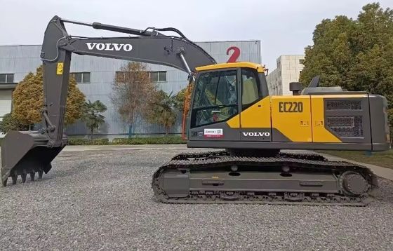 Βόλβο EC220 Χρησιμοποιούμενος εξορυκτής με αρχική αντλία και χαμηλή διάρκεια εργασίας