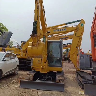 5.6 τόνων Mini Digger Komatsu PC56 Crawler Excavator από την Ιαπωνία με αρχική υδραυλική αντλία