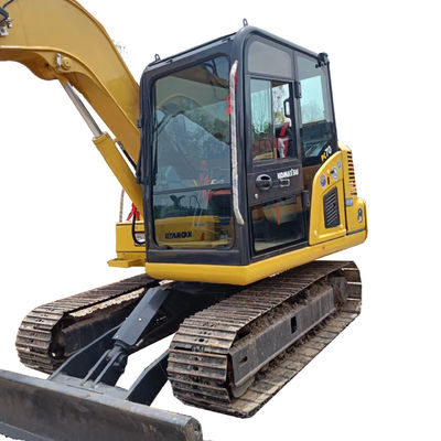 2016 Χρησιμοποιούμενο Komatsu PC70 Εκσκαφέας Ιαπωνία 7T περπατώντας κατάσταση Εκσκαφέας Μηχανή για το όφελος