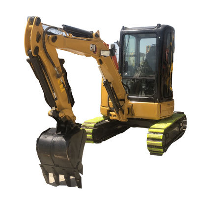 303.5Ε2 Χρησιμοποιούμενη σκάφτρα Caterpillar με αρχικό υδραυλικό κύλινδρο και ισχύ 31,1 KW