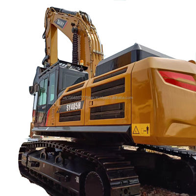 48 τόνους λειτουργικό βάρος SANY SY485H Crawler Excavator με εξαιρετική κατάσταση