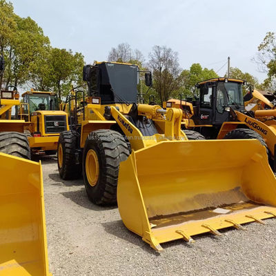 Χρησιμοποιούμενος φορτιστής Komatsu WA 380 Ιδανικός για εργοστάσια κατασκευής