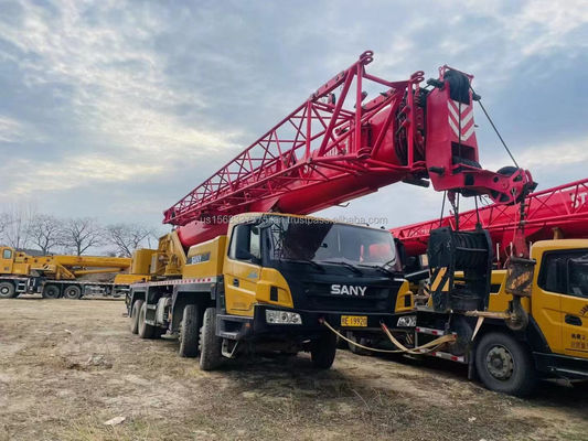 Εξαιρετική απόδοση SANY STC500S Χρησιμοποιούμενο γερανό με βάρος 50000 kg και καλή κατάσταση