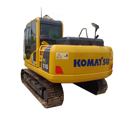 Ιαπωνία Komatsu PC110 11ton 12ton 13ton βαρέος εξοπλισμός εκσκαφέας μεταχειρισμένο εκσκαφέας