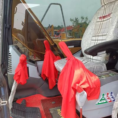 Καλή κατάσταση μεταχειρισμένο ορυχείο Komatsu PC130 Αρχική υδραυλική αντλία Ιαπωνικός σκάφτης
