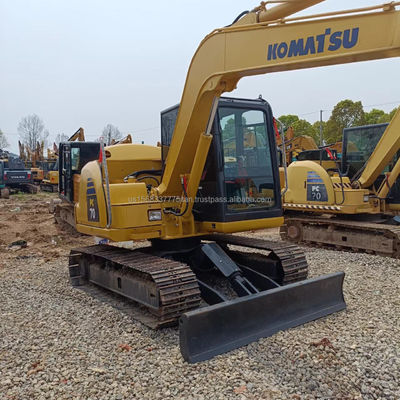 Αρχικό υδραυλικό κύλινδρο Komatsu PC70 Χρησιμοποιούμενος εξορυκτής 7000 KG