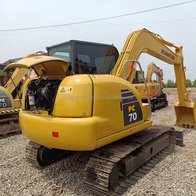 Αρχικό υδραυλικό κύλινδρο Komatsu PC70 Χρησιμοποιούμενος εξορυκτής 7000 KG