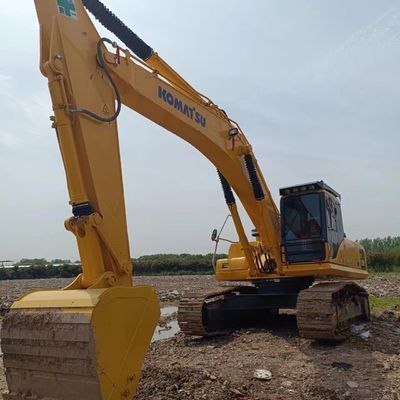 Αρχική KOMATSU350 35 τόνων μεταχειρισμένη εκσκαφέας με καλή κατάσταση και μεγάλη χωρητικότητα