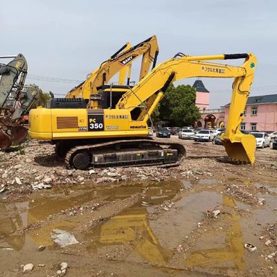 Υδραυλική εκσκαφή Komatsu PC350-7/8 σε απόθεμα για Μηχανικές Μηχανικές Κατασκευής