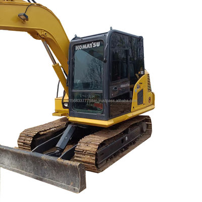 Χρησιμοποιούμενος εξορυκτής 10 τόνων Komatsu PC100 με πρωτότυπα υδραυλικά κύλινδροι στη Σαγκάη