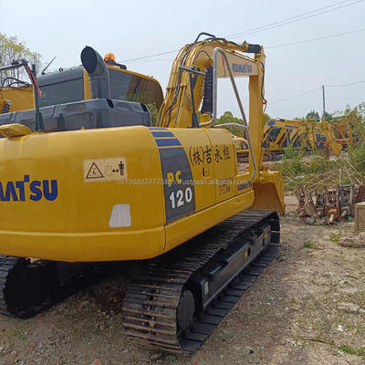 Αρχική υδραυλική αντλία 12 τόνων Komatsu PC120 Χρησιμοποιούμενη ανασκαφική μηχανή σε καλή κατάσταση