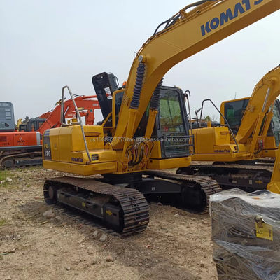 6000 KG Komatsu PC120 Χρησιμοποιούμενος εξορυκτής με αρχική υδραυλική αντλία