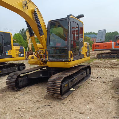 6000 KG Komatsu PC120 Χρησιμοποιούμενος εξορυκτής με αρχική υδραυλική αντλία