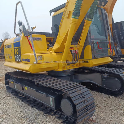 Αρχική εκσκαφέας της Ιαπωνίας Komatsu PC130 με χωρητικότητα κουβάς 0,48M3 και χαμηλές ώρες εργασίας