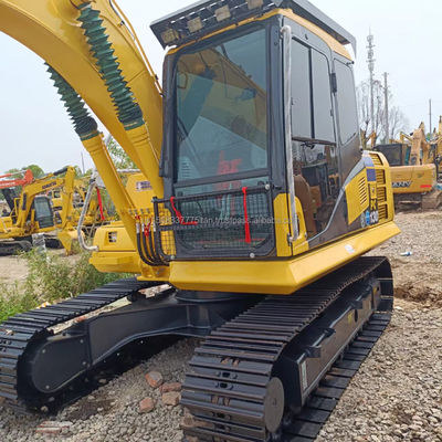 Αρχική εκσκαφέας της Ιαπωνίας Komatsu PC130 με χωρητικότητα κουβάς 0,48M3 και χαμηλές ώρες εργασίας