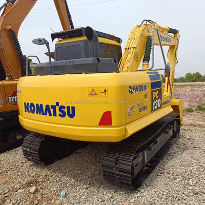 Αρχική εκσκαφέας της Ιαπωνίας Komatsu PC130 με χωρητικότητα κουβάς 0,48M3 και χαμηλές ώρες εργασίας