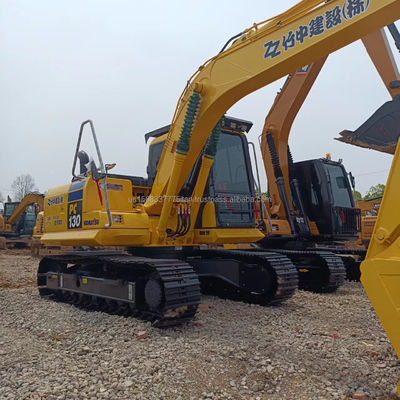 Αρχική εκσκαφέας της Ιαπωνίας Komatsu PC130 με χωρητικότητα κουβάς 0,48M3 και χαμηλές ώρες εργασίας