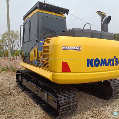 Αρχική εκσκαφέας της Ιαπωνίας Komatsu PC130 με χωρητικότητα κουβάς 0,48M3 και χαμηλές ώρες εργασίας