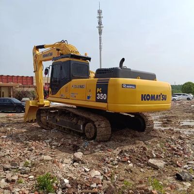 Κομάτσου PC350 Χρησιμοποιούμενος εξορυκτής 35 τόνων Κρόλερ Μετακίνηση PC350 PC350-7 PC350-8 Κατασκευασμένο στην Ιαπωνία