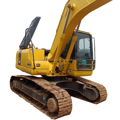 Χρησιμοποιούμενος εξορυκτής Komatsu PC160 16 τόνων υδραυλικός εξορυκτής κυλίνδρων