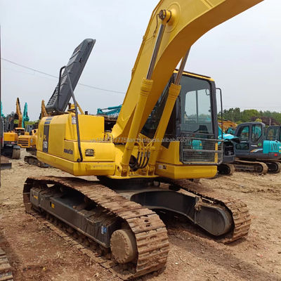 Χρησιμοποιούμενος εξορυκτής Komatsu PC160 16 τόνων υδραυλικός εξορυκτής κυλίνδρων