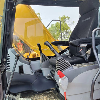 Χρησιμοποιούμενος εξορυκτής Komatsu PC160 16 τόνων υδραυλικός εξορυκτής κυλίνδρων