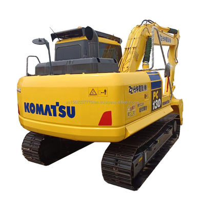 Υδραυλικός κύλινδρος Ιαπωνία 13 τόνων Komatsu PC130 Excavator Χρησιμοποιούμενος Excavator Crawler